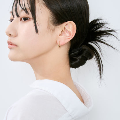 K18 フープピアス（Sサイズ-太）