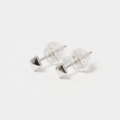 K10 K18 (WG/PG/YG) ひし形ピアス(小)