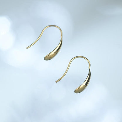 【受注生産】K10 ドロップ フックピアス