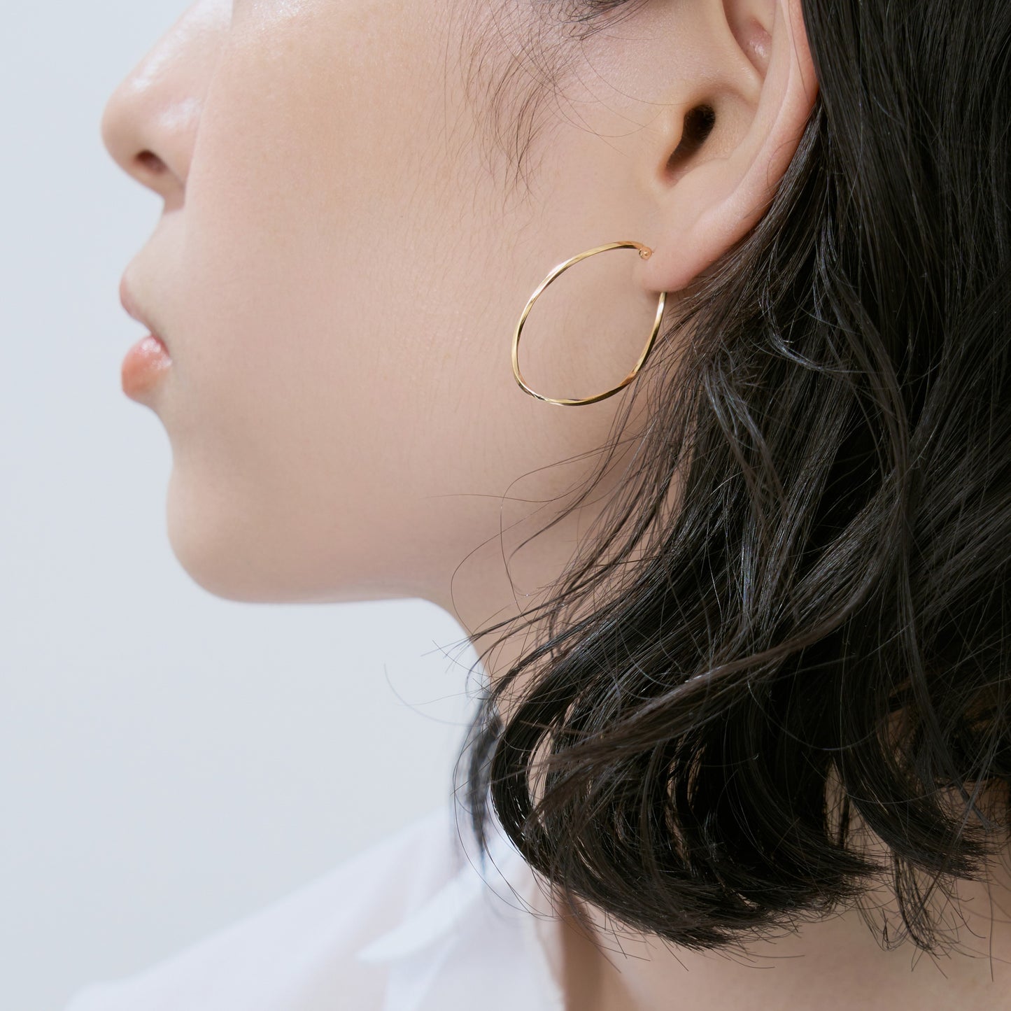 K10 ひねり フープピアス
