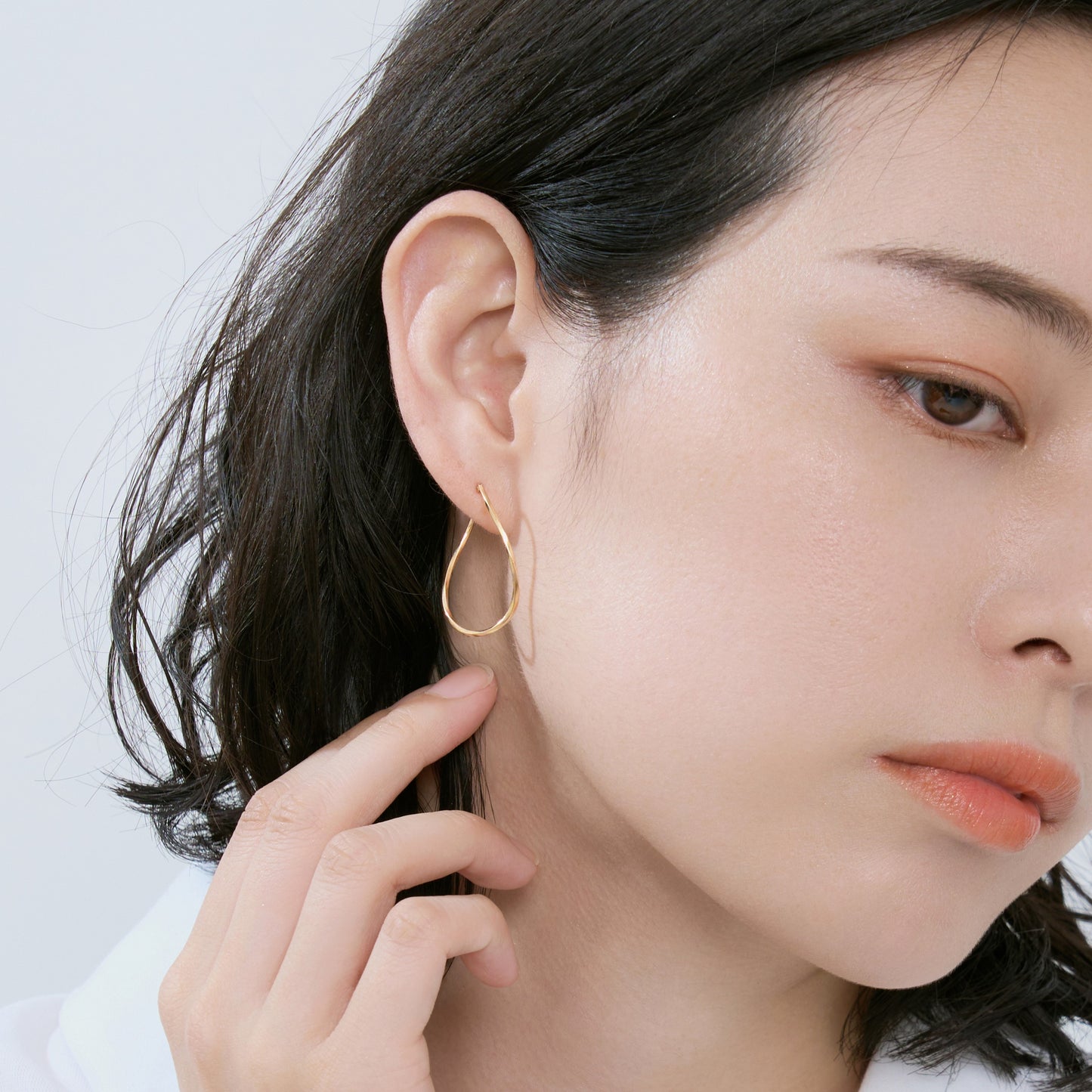 K10 ひねり フープピアス