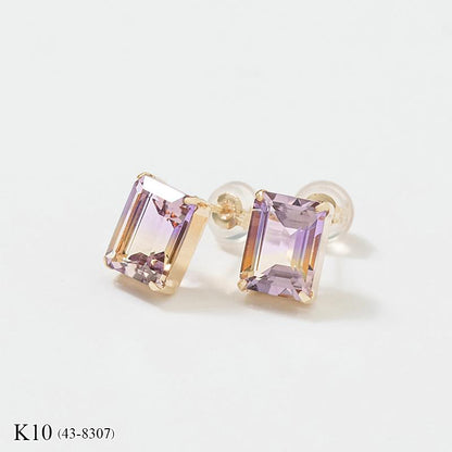 K10 / K18 アメトリン ピアス