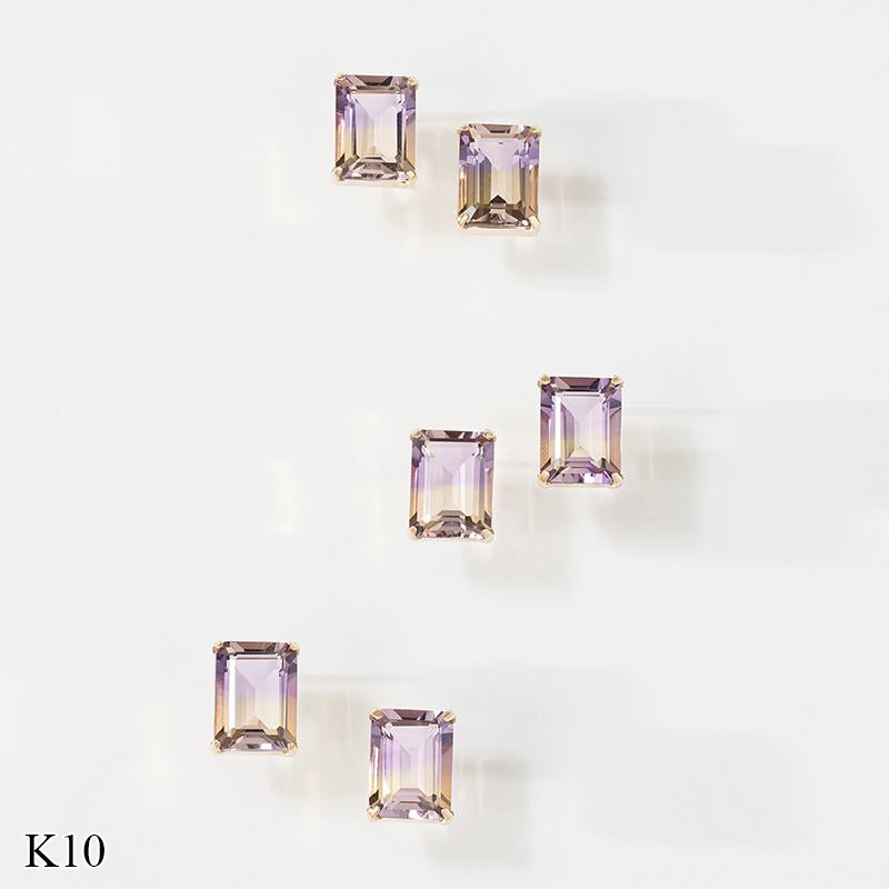 K10 / K18 アメトリン ピアス