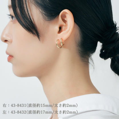 K10 フープピアス 2×17