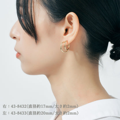 K10 フープピアス 2×17