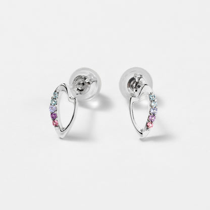 【予約販売】K10WG 夜桜 スタッドピアス
